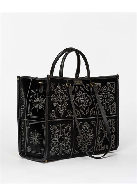 atena lisbona velet big MY BEST BAG | MYB-1001BLACK TIE